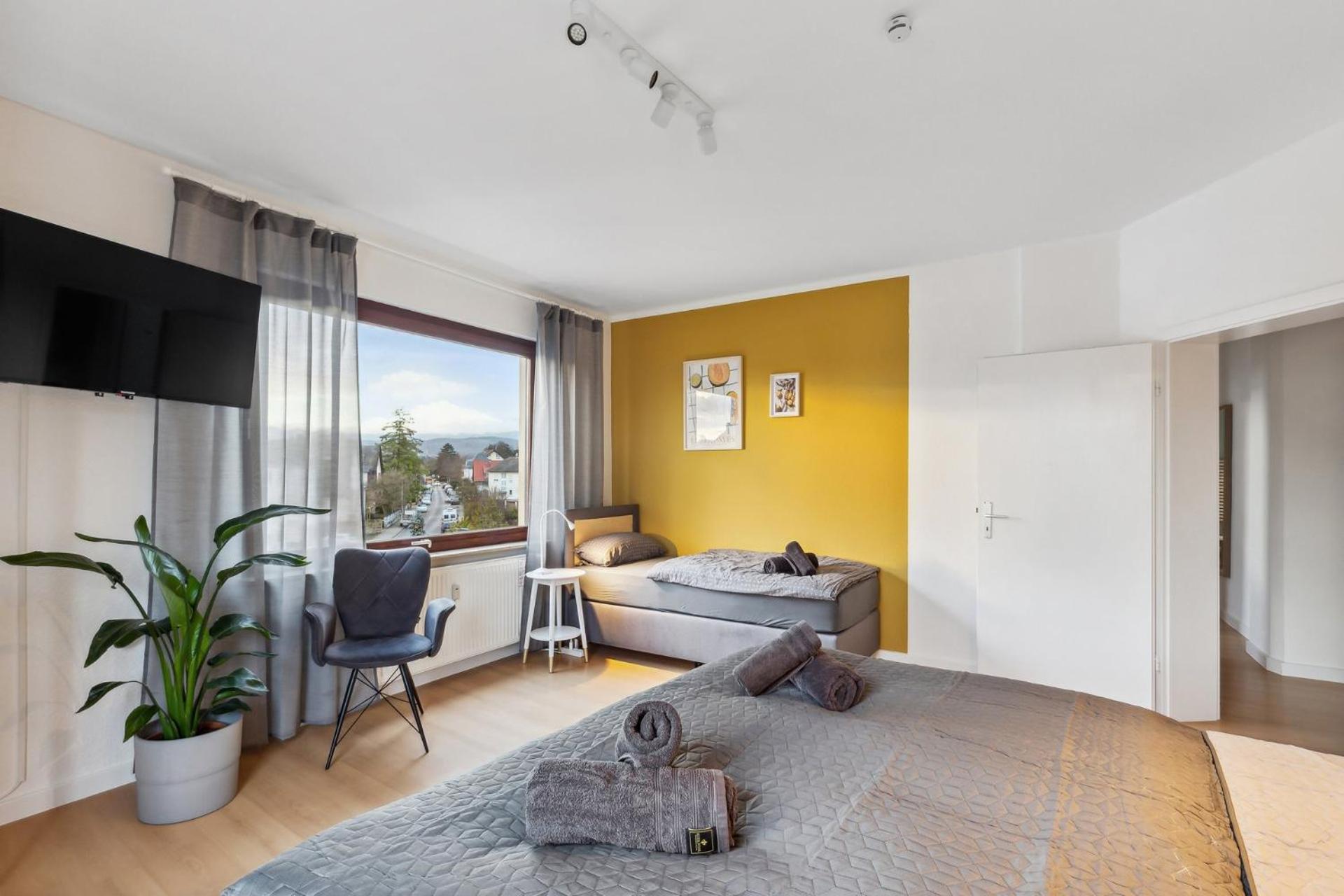 Amalfi Apartment A03 - 3 Zi.+ Bequeme Boxspringbetten + Smart Tv Eltville am Rhein Exteriér fotografie
