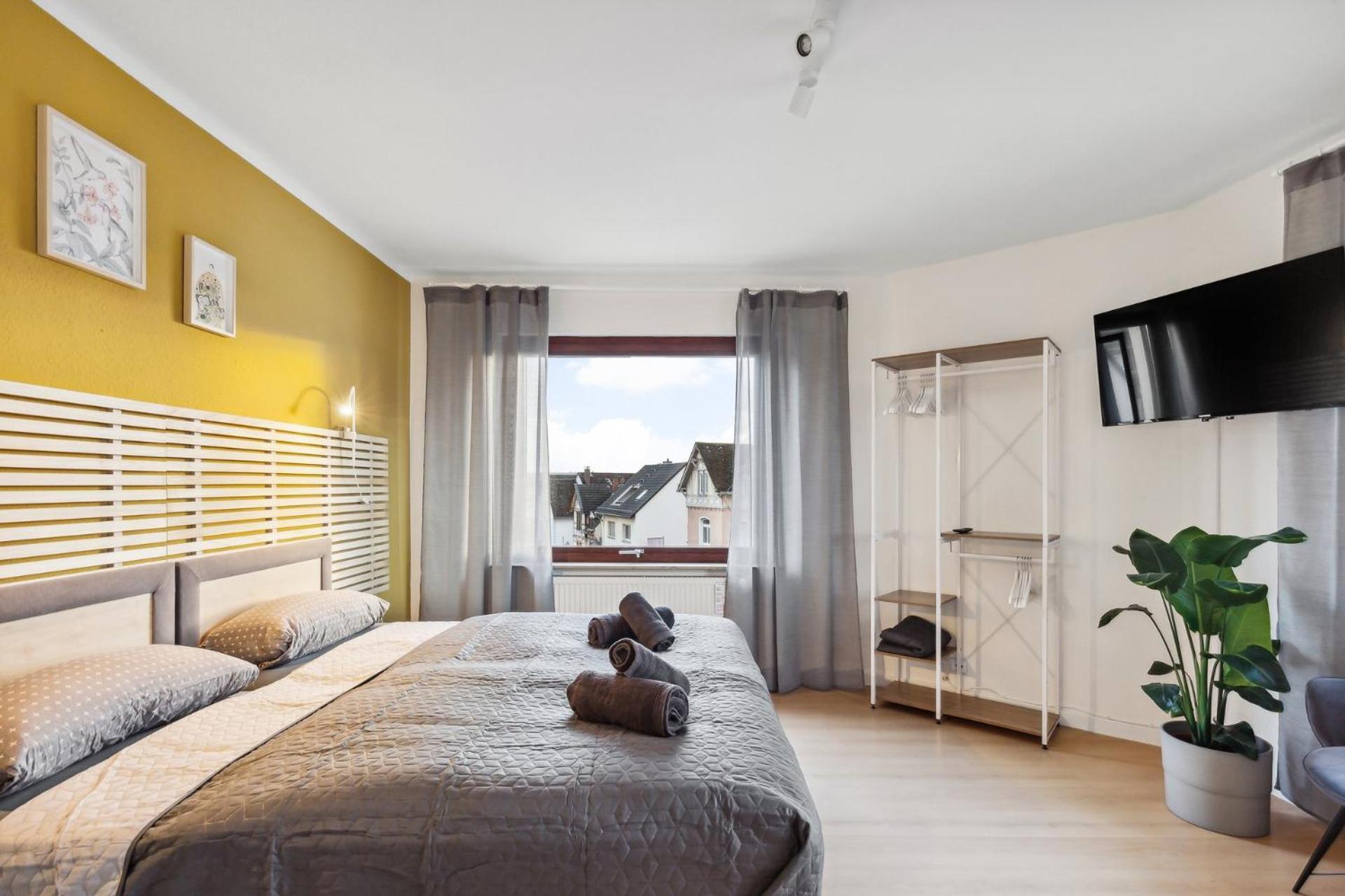 Amalfi Apartment A03 - 3 Zi.+ Bequeme Boxspringbetten + Smart Tv Eltville am Rhein Exteriér fotografie