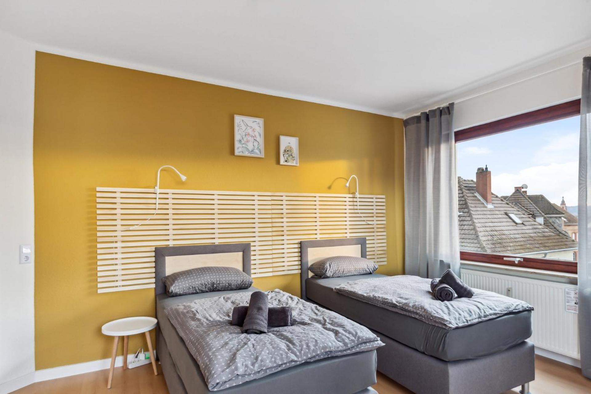 Amalfi Apartment A03 - 3 Zi.+ Bequeme Boxspringbetten + Smart Tv Eltville am Rhein Exteriér fotografie
